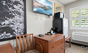 Amenities in Double Room